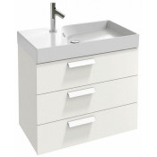 Тумба с раковиной Jacob Delafon Rythmik EB1308-N18/EXP112-Z-00 80 белый блестящий