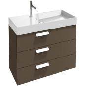 Тумба с раковиной Jacob Delafon Rythmik EB1309-G80/EXO112-Z-00 80 светло-коричневый лак