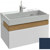 Тумба с раковиной Jacob Delafon Terrace EB1186-G98/EXD112-00 80 синий бархат