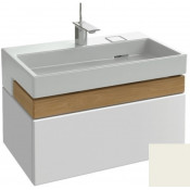 Тумба с раковиной Jacob Delafon Terrace EB1186-S24/EXD9112-00 80 жасмин сатин