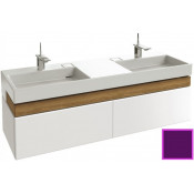 Тумба с раковиной Jacob Delafon Terrace EB1189-F26/EXA9112-00 150 сливовый лак