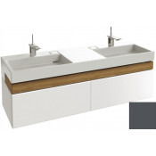 Тумба с раковиной Jacob Delafon Terrace EB1189-M53/EXA112-00 150 серый антрацит матовый