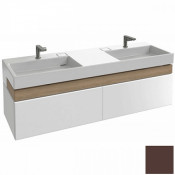 Тумба с раковиной Jacob Delafon Terrace EB1734RU-N23/EXA9112-00 150 ледяной коричневый