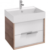 Тумба под раковину Jacob Delafon Vivienne EB1666-E75-J5 60 дуб давос/белый глянец