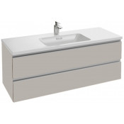 Тумба под раковину Jacob Delafon Vox EB2021-RA-N21 120 серый титан глянцевый