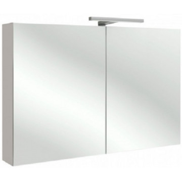 Зеркальный шкаф Jacob Delafon EB1365-N21 100 с подсветкой серый титан