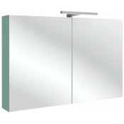 Зеркальный шкаф Jacob Delafon EB787-G95 105 с подсветкой оливковый лак