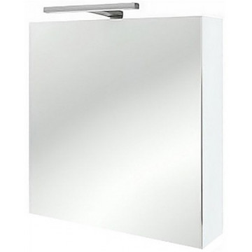 Зеркальный шкаф Jacob Delafon EB795GRU-G1C 60 с подсветкой левый, белый блестящий лак