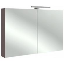 Зеркальный шкаф Jacob Delafon EB797RU-G80 100 с подсветкой светло-коричневый лак