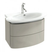 Тумба с раковиной Jacob Delafon Presquile EB1103-R-S21/E4437-00 80 серый матовый