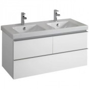 Тумба под раковину Jacob Delafon Odeon Up EB892-G1C 117 белый блестящий лак