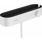 Смеситель для душа Hansgrohe ShowerTablet 24360700 термостатический матовый белый