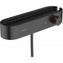 Смеситель для душа Hansgrohe ShowerTablet Select 24360670 термостатический черный матовый