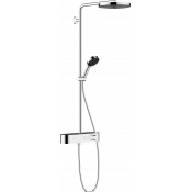 Душевая система Hansgrohe Pulsify Showerpipe 24220000 с термостатом хром