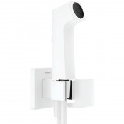 Гигиенический душ Hansgrohe E1 jet EcoSmart+ со смесителем 29233700 белый