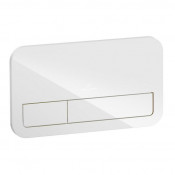 Клавиша смыва Villeroy & Boch ViConnect 9224 00 RE (922400RE) (стекло, белый глянцевый)