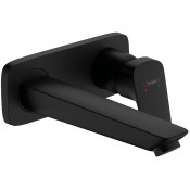 Смеситель для раковины Hansgrohe Logis 71220670 матовый черный