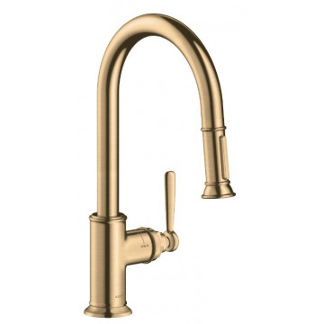 Смеситель для кухни Hansgrohe Axor Montreux AX 16 581 140 шлифованная бронза