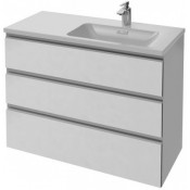 Тумба с раковиной Jacob Delafon Vox EB2046-RA-N18/EXAD112-Z-00 100 белый глянцевый