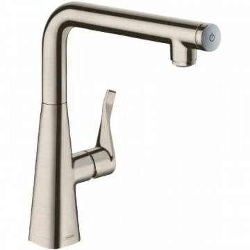 Смеситель для кухни Hansgrohe Metris Select M71 73811800 cталь