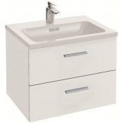 Тумба с раковиной Jacob Delafon Vox EB2080-R4-N18/EXAF112-Z-00 60 белый глянец
