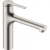 Смеситель для кухни Hansgrohe Zesis M33 160 74804800 сталь