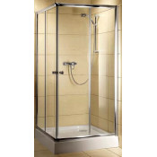 Душевой уголок Radaway Classiс C 30060-04-05 80х80 белый/тонированное
