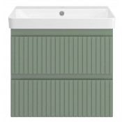Тумба с раковиной Brevita Victory 60 УТ000015997 зеленый