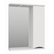 Зеркальный шкаф Misty Атлантик  70 П-Атл-4070-010П правый белый