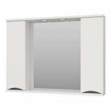 Зеркальный шкаф Misty Атлантик 100 П-Атл-4100-010 белый