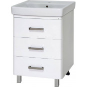 Тумба с раковиной Misty Гармония 60 УТ000013819 белый