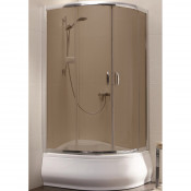 Душевой уголок Radaway Premium Plus E 30481-01-08N 100х80 хром/коричневое