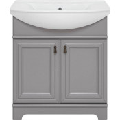 Тумба под раковину Misty Лувр 75 П-Лвр01075-502 серый