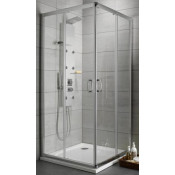 Душевой уголок Radaway Premium Plus D 30433-01-01N 75х90 хром/прозрачное