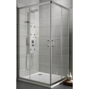 Душевой уголок Radaway Premium Plus D 30436-01-01N 100х90 хром/прозрачное
