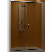 Душевая дверь Radaway Premium Plus DWD 33353-01-08N 140 хром/коричневое