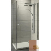 Душевой уголок Radaway Almatea KDJ 32150-01-08NR 100х100 хром/коричневое