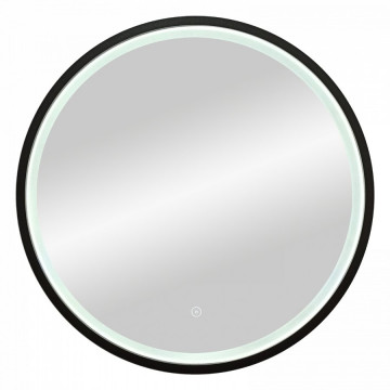 Зеркало Misty Альферац АЛЬ-02-60-14 60 с подсветкой черный