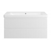 Тумба с раковиной Brevita Victory УТ000015996 105 белый