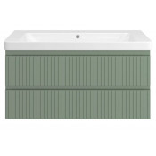 Тумба под раковину Brevita Victory VIC-09105-0802Я 105 зеленый