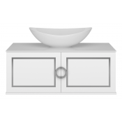 Тумба под раковину Brevita Steffany STEF-06105-01-01h 105 белый