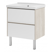 Тумба с раковиной Misty Мускат 70 УТ000013847