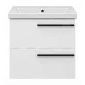 Тумба под раковину Misty Ненси 60 П-Нен-09060-012Я белая