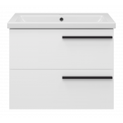 Тумба с раковиной Misty Ненси УТ000022057 70 белая 