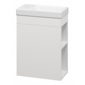 Тумба под раковину Misty Мини 40 П-Мин01040-011 с открытыми полками белый