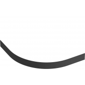 Экран для поддона Good Door Эклипс антрацит, 90х90, ЭЛ00111