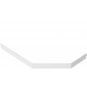 Экран для поддона Good Door Пента белый, 120х80, ЭП00064