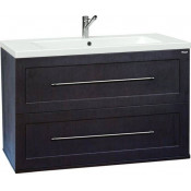 Тумба под раковину Misty Марта 100 П-Мрт09100-202 темный бетон 