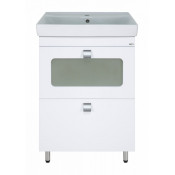 Тумба с раковиной Misty Урал 60 УТ000011727 белый