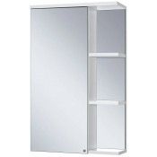 Зеркальный шкаф Misty Камея 45 УТ000014153 левый белый